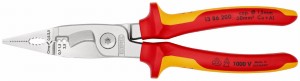 KNIPEX 13 86 200 Szczypce do elektroinstalacji 6w1 VDE 200mm