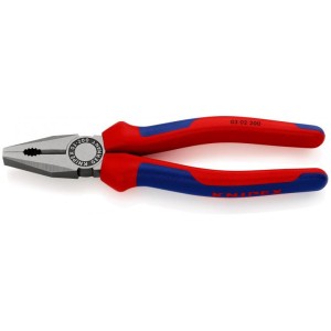 KNIPEX 03 02 200 Szczypce uniw. kombinerki 200 mm