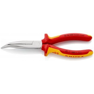 KNIPEX 26 26 200 Szczypce tnące półokrągłe 200mm, (wydłużone typu „bociani dziób”)