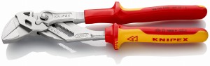 KNIPEX 86 06 250 Szczypce-klucz w jednym narzędziu izolowane VDE 250 mm