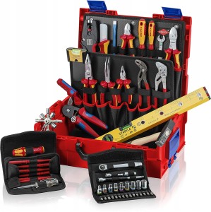 KNIPEX 00 21 19 LB E L-BOXX® dla elektryków 63-częściowa