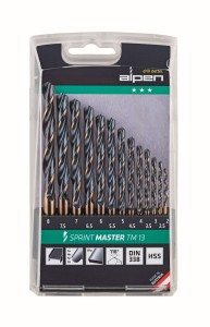 ALPEN Zestaw wiertła do metalu Sprint Master TM13