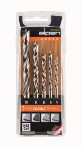 ALPEN Zestaw wietła kobaltowe do drewna PCTM 5