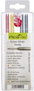 PICA 4020 Wkłady podstawowe Pica Dry - 3 kolory