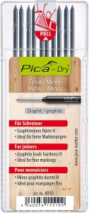 PICA 4050 Wkłady Pica Dry 10 szt. - Grafit - H
