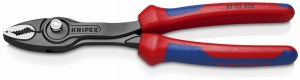 Knipex 82 02 200 Szczypce czołowe chwytające TwinGrip 200 mm