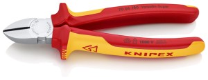 KNIPEX 70 06 180 Szczypce tnące boczne izolowane VDE 180mm