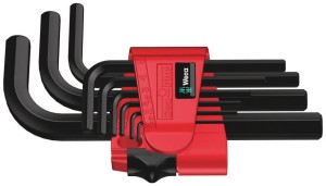 Wera 05021737001 Zestaw kluczy imbus Hex krótkie 9 szt.