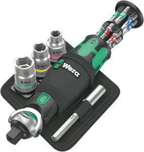WERA 8009 Grzechotka Zyklop Pocket Set 2, 18 część