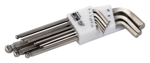 BAHCO Klucze imbusy ampule z kulka INOX 1,5-10 mm