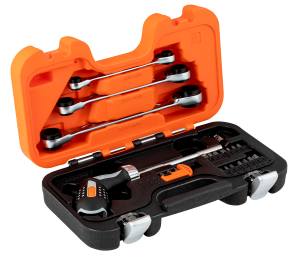 BAHCO Wkrętak grzechotkowy z kluczami 808050P-25