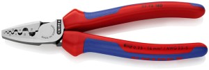 KNIPEX 97 72 180 Szczypce do zagniatania tulejek kablowych 180 mm