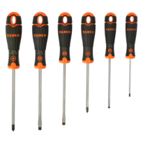 BAHCO B219.016 Zestaw 6 szt. wkrętaków płaskie i PZ