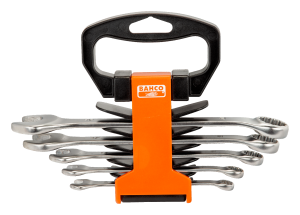 BAHCO 111M/SH5 Zestaw kluczy płasko-oczkowych, 5 szt.