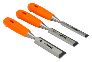 BAHCO 414-S3 Zestaw 3 szt. dłut do drewna 12 18 25 mm