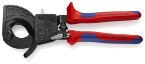 KNIPEX 95 31 250 Nożyce zapadkowe do kabli 32mm