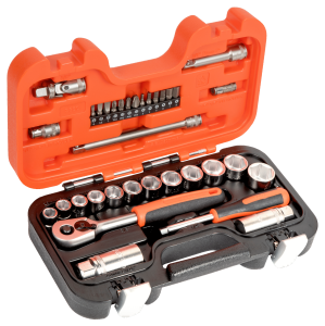 BAHCO S330 Zestaw kluczy i nasadek 1/4"  3/8"  34 el.