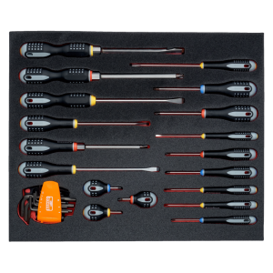 BAHCO Wkład narzędziowy do wózka 27 elementów FF1A1002