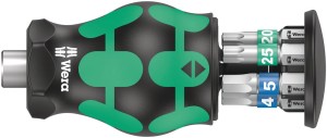 Wera 05008875001 Rękojeść krótka z magazynkiem Kraftform Kompakt Stubby 3