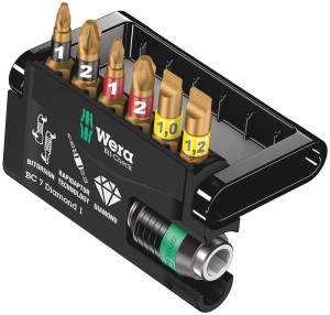 WERA 057416 Bit-Check 7 Diamond 1