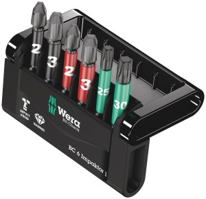 WERA 057695 Bit-Check 6 Impaktor 1