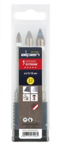 ALPEN Zestaw wiertła do gresu ceramiki Keramo Extreme