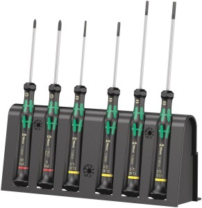 Wera 05118150001 Zestaw wkrętaków precyzyjnych + stojak, 6 część