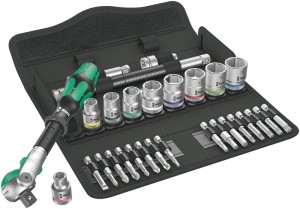 Wera 004046 Grzechotka Zyklop Speed 3/8" w zestawie metrycznym 8100 SB 6